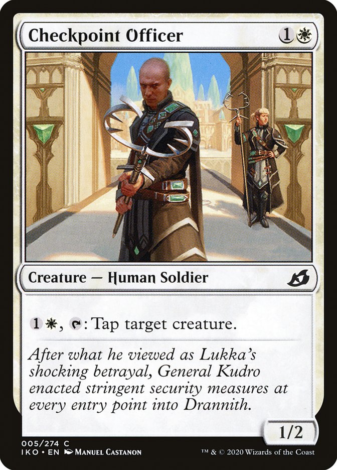 Checkpoint Officer - Ikoria: Lair of Behemoths (IKO)