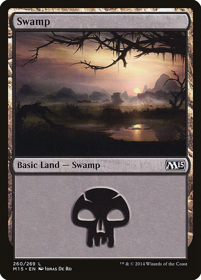 Swamp (260) - Magic 2015 (M15)