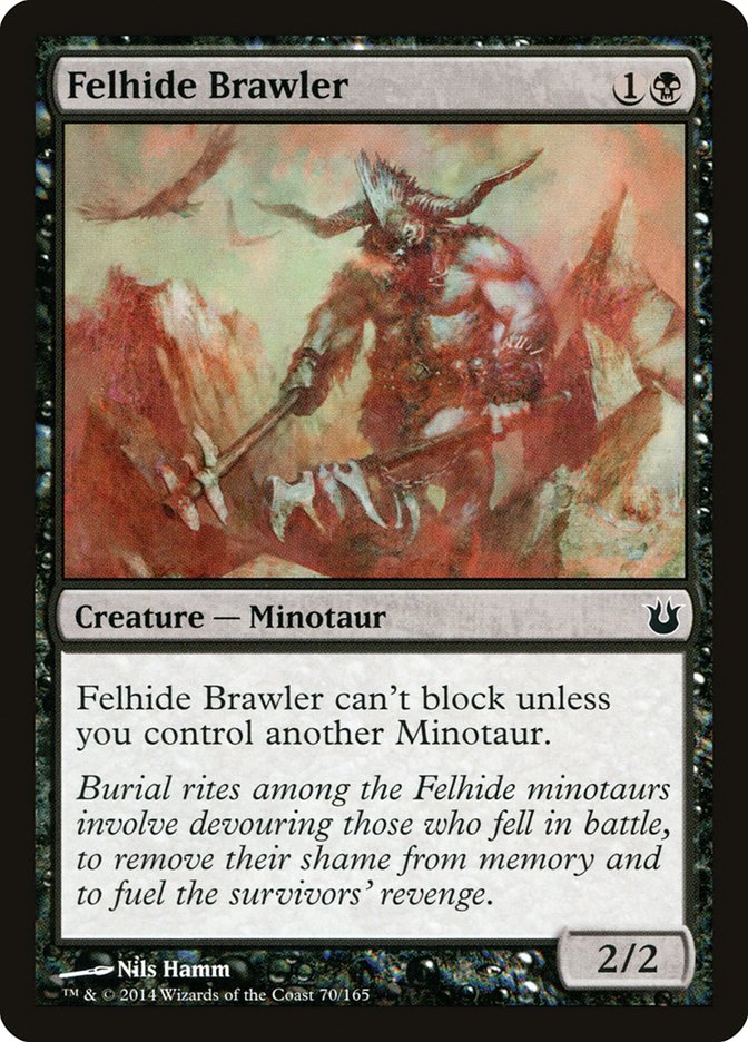 Felhide Brawler - Born of the Gods (BNG)