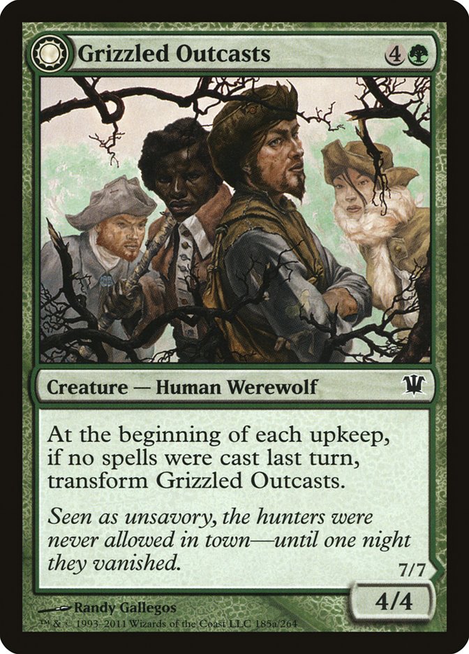Grizzled Outcasts // Krallenhorde Wantons - Innistrad (ISD)
