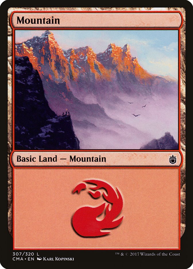 Mountain (307) - Commander Anthology (CMA)