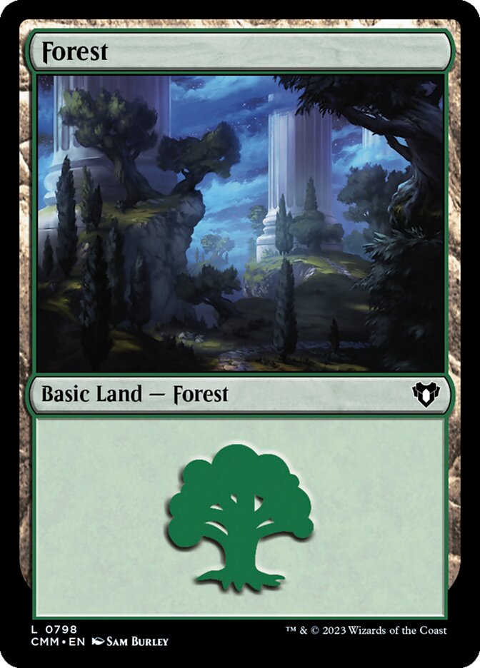Forest (798) - Commander Masters (CMM)