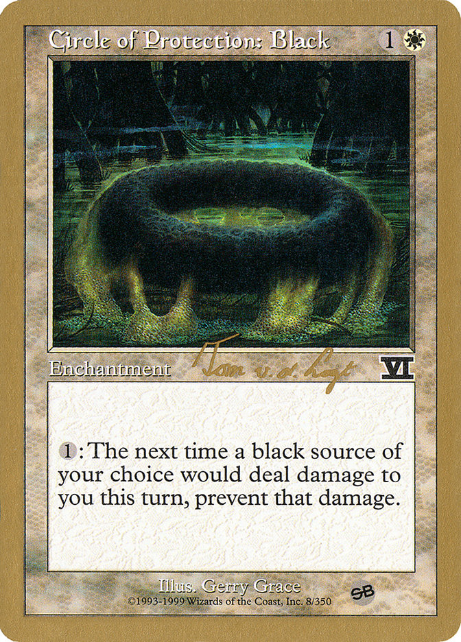 Circle of Protection: Black - World Championship Decks 2000 (WC00)