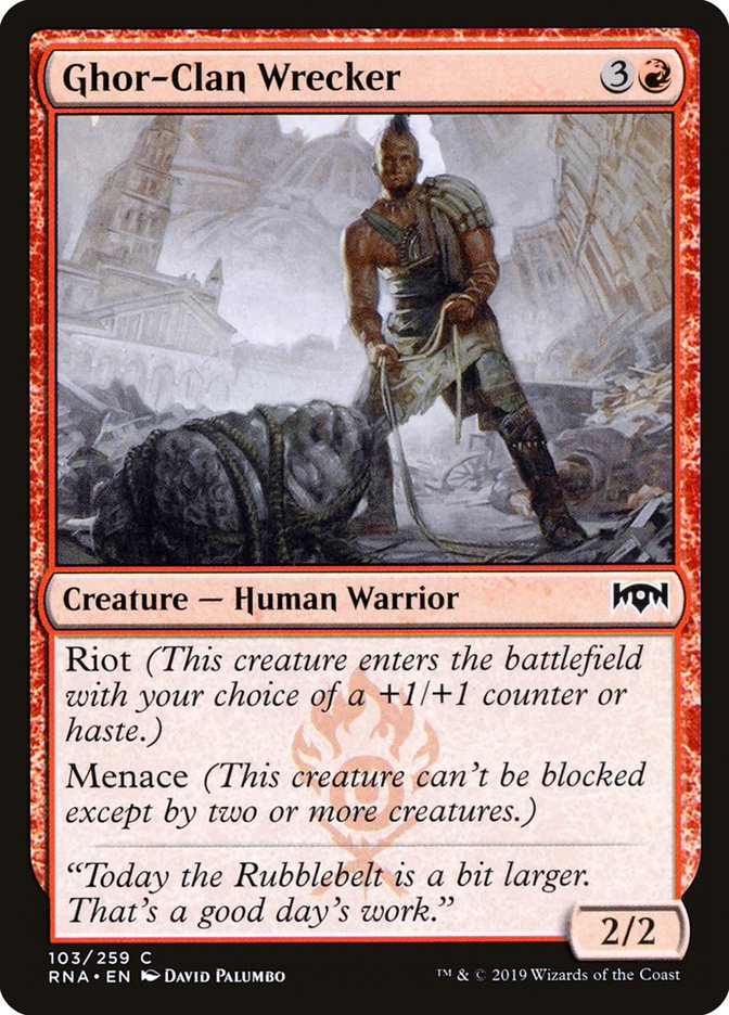 Ghor-Clan Wrecker - Ravnica Allegiance (RNA)
