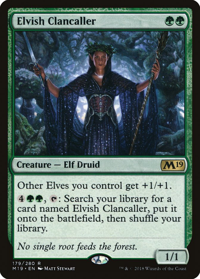 Elvish Clancaller - Core Set 2019 (M19)