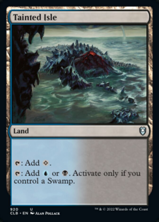 Tainted Isle - Commander Legends: Battle for Baldur's Gate (CLB)
