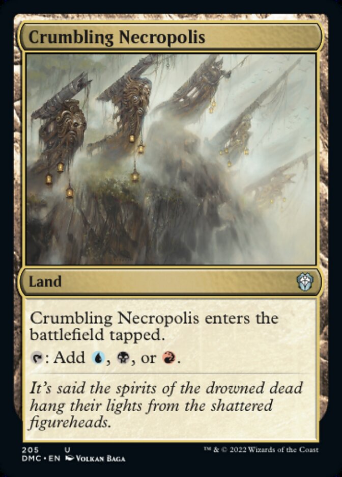 Crumbling Necropolis - Dominaria United Commander (DMC)