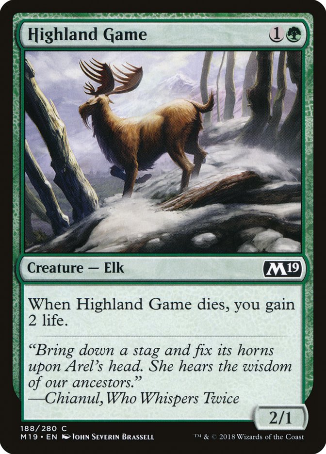 Highland Game - Core Set 2019 (M19)