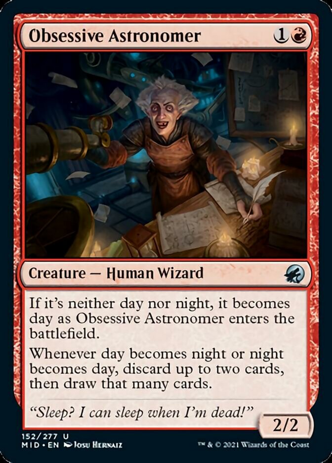 Obsessive Astronomer - Innistrad: Midnight Hunt (MID)