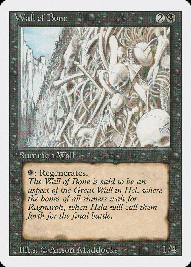 Wall of Bone - Revised Edition (3ED)