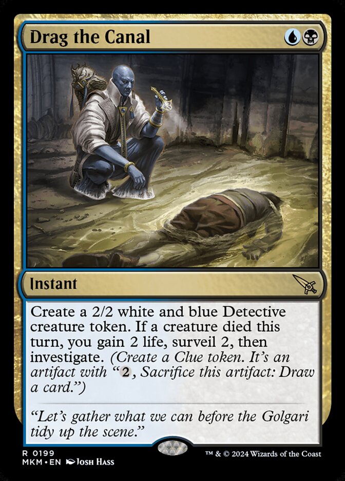 Drag the Canal - Murders at Karlov Manor (MKM)