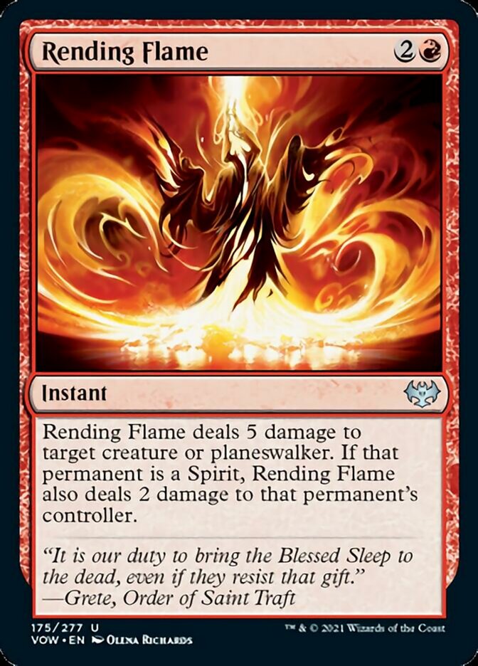 Rending Flame - Innistrad: Crimson Vow (VOW)