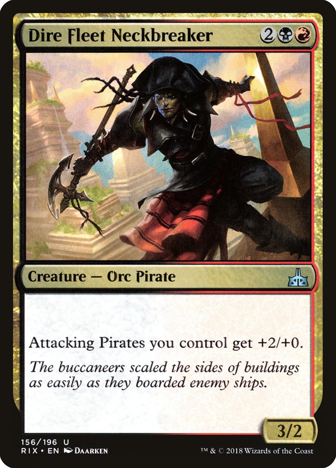 Dire Fleet Neckbreaker - Rivals of Ixalan (RIX)