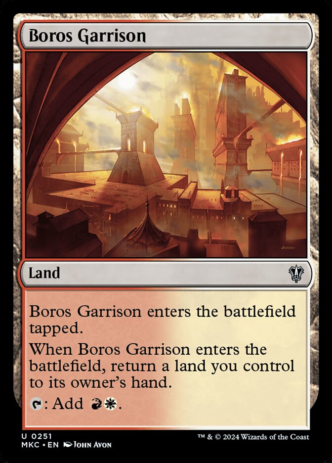 Boros Garrison - Murders at Karlov Manor Commander (MKC)