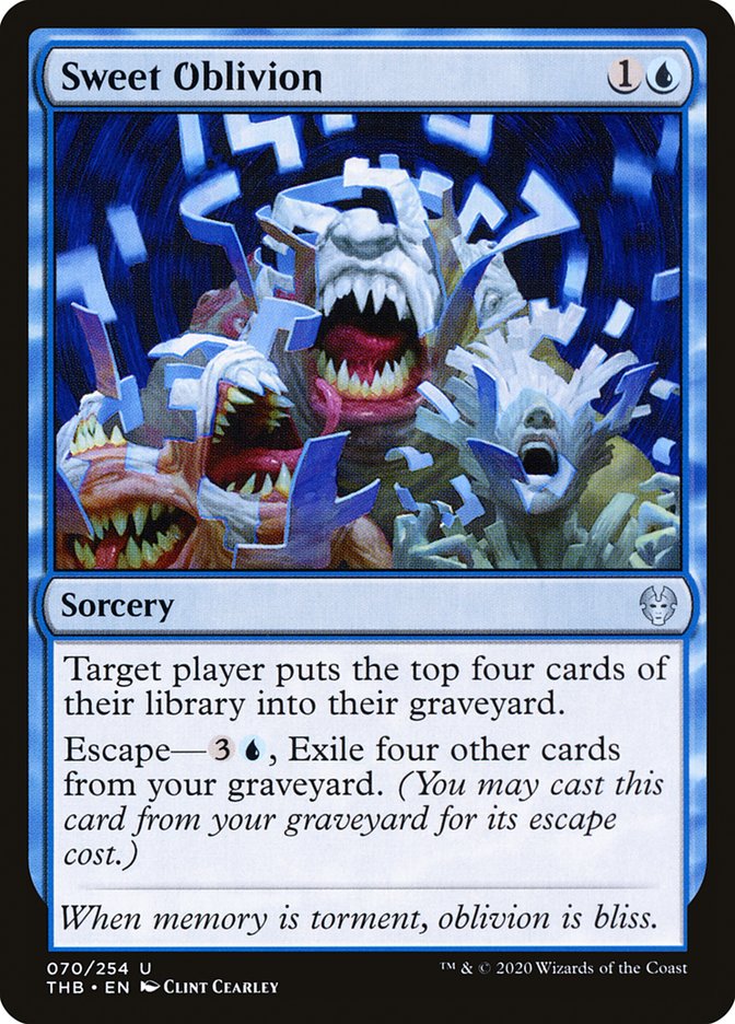 Sweet Oblivion - Theros Beyond Death (THB)