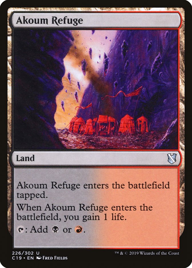 Akoum Refuge - Commander 2019 (C19)