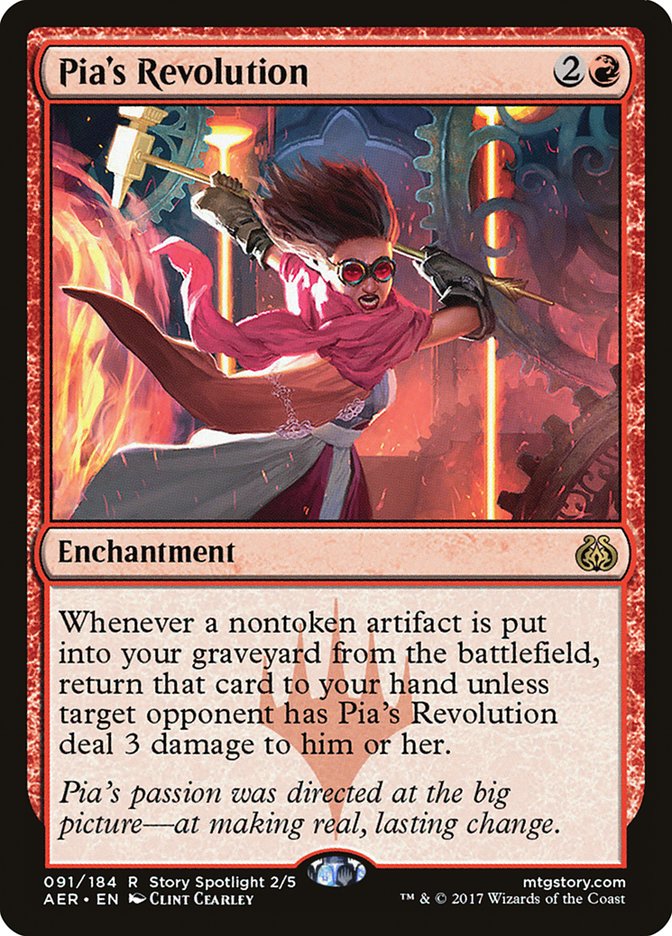 Pia's Revolution - Aether Revolt (AER)