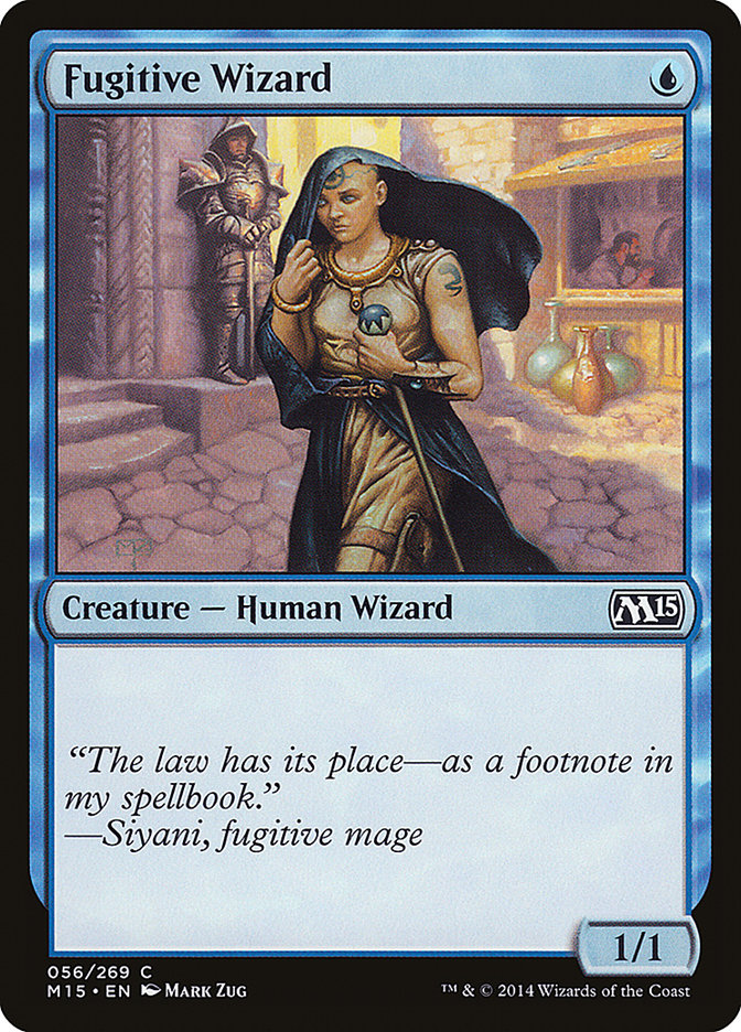 Fugitive Wizard - Magic 2015 (M15)