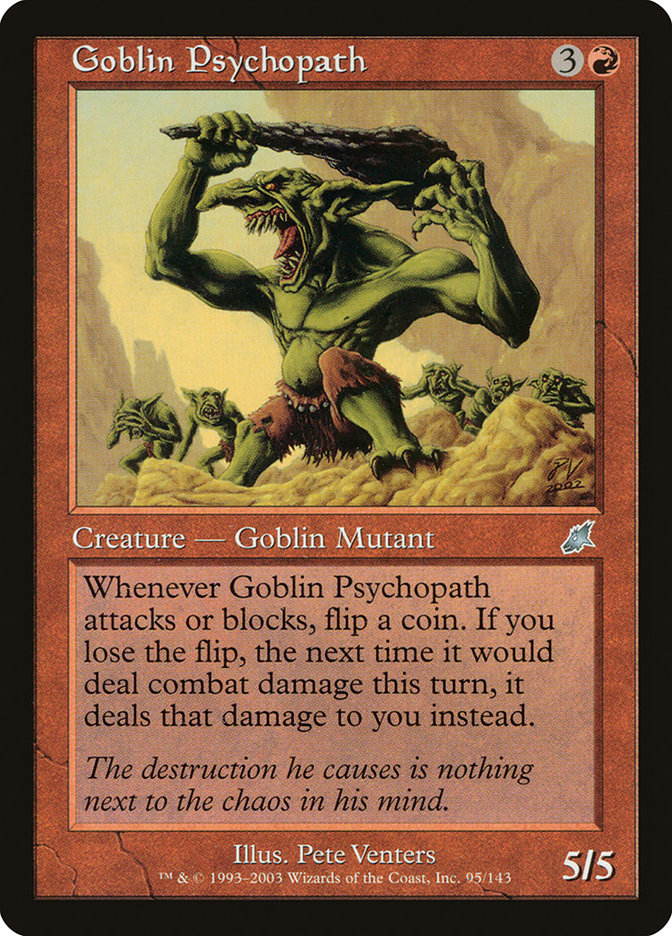Goblin Psychopath - Scourge (SCG)