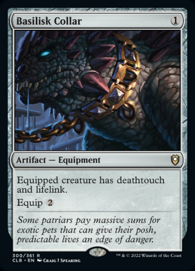 Basilisk Collar - Commander Legends: Battle for Baldur's Gate (CLB)