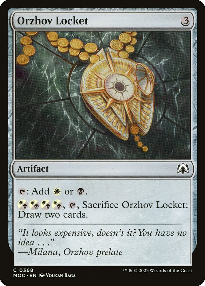 Orzhov Locket - March of the Machine Commander (MOC)