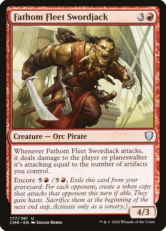 Fathom Fleet Swordjack - Commander Legends (CMR)