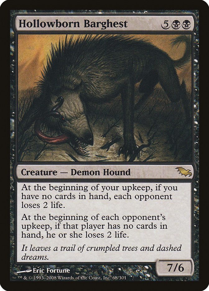 Hollowborn Barghest - Shadowmoor (SHM)