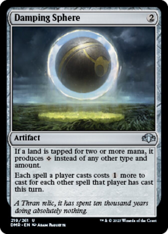 Damping Sphere - Dominaria Remastered (DMR)