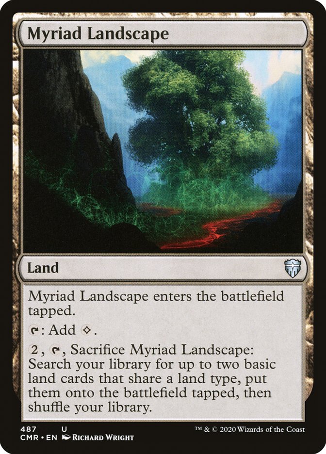 Myriad Landscape - Commander Legends (CMR)
