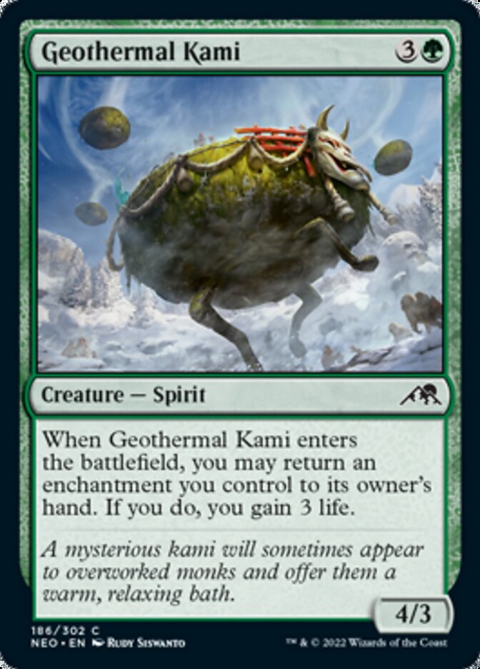 Geothermal Kami - Kamigawa: Neon Dynasty (NEO)