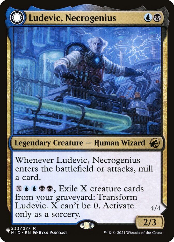 Ludevic, Necrogenius // Olag, Ludevic's Hubris - From Cute to Brute (PCTB)