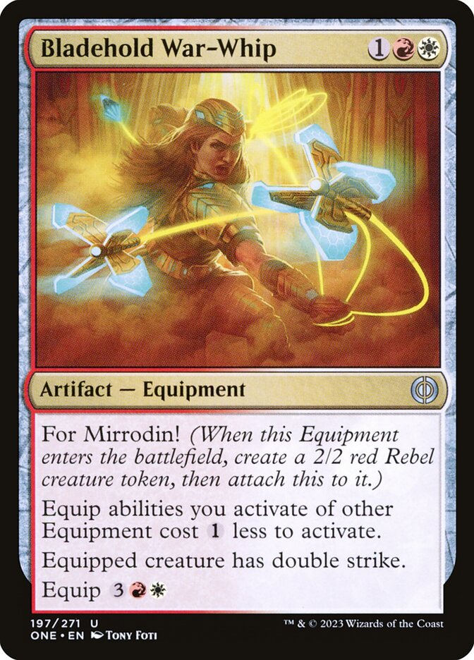 Bladehold War-Whip - Phyrexia: All Will Be One (ONE)
