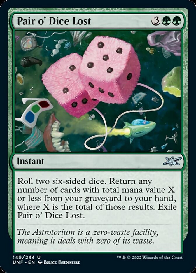 Pair o' Dice Lost - Unfinity (UNF)