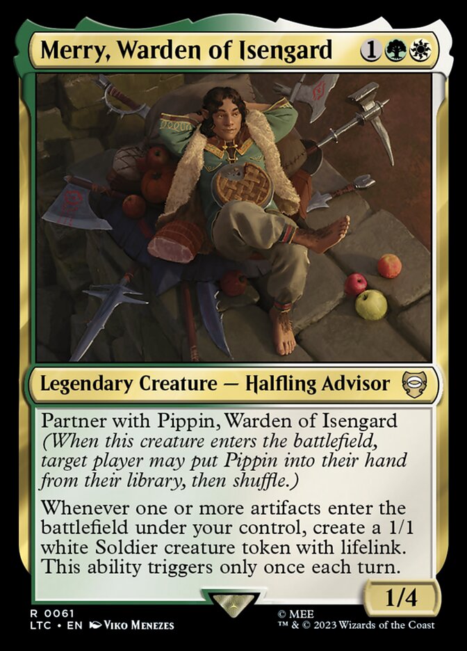 Merry, Warden of Isengard - Tales of Middle-earth Commander (LTC)