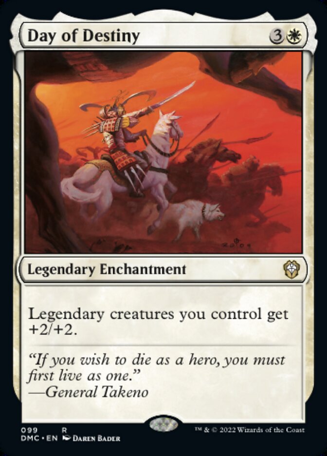 Day of Destiny - Dominaria United Commander (DMC)
