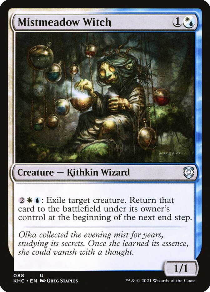 Mistmeadow Witch - Kaldheim Commander (KHC)