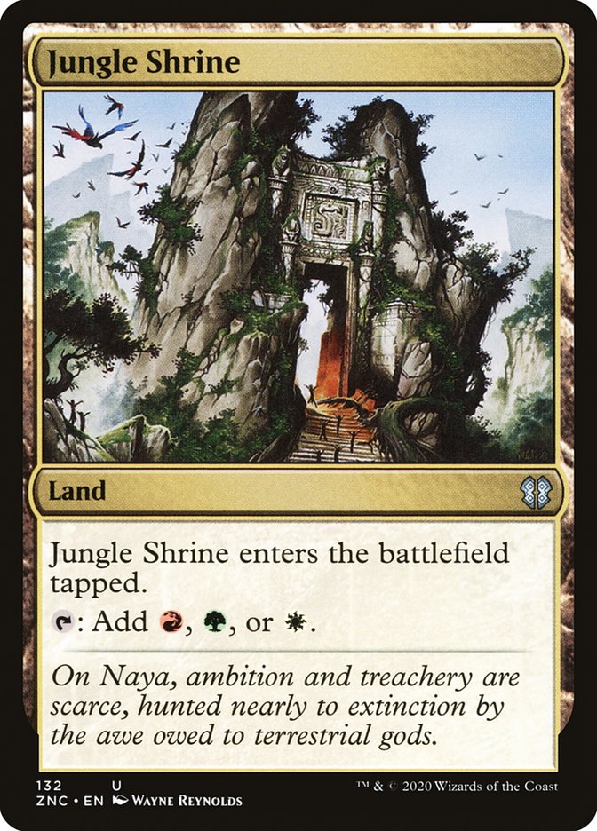 Jungle Shrine - Zendikar Rising Commander (ZNC)