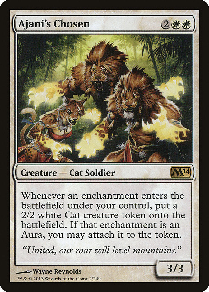 Ajani's Chosen - Magic 2014 (M14)