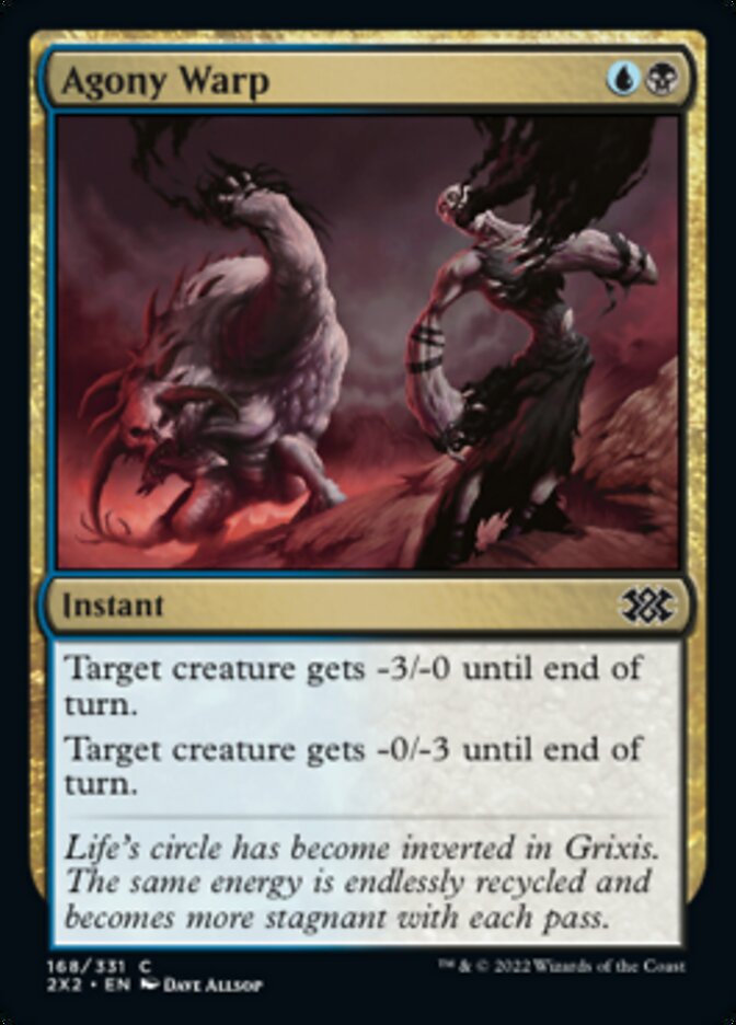 Agony Warp - Double Masters 2022 (2X2)