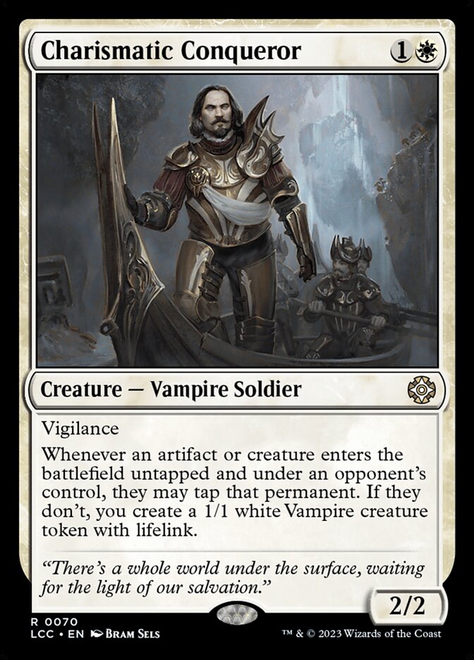 Charismatic Conqueror - Lost Caverns of Ixalan Commander (LCC)