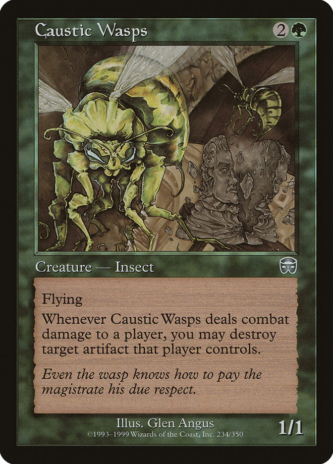 Caustic Wasps - Mercadian Masques (MMQ)