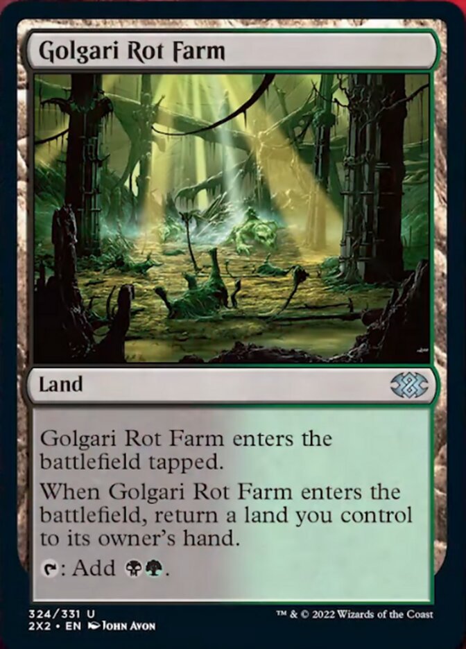 Golgari Rot Farm - Double Masters 2022 (2X2)