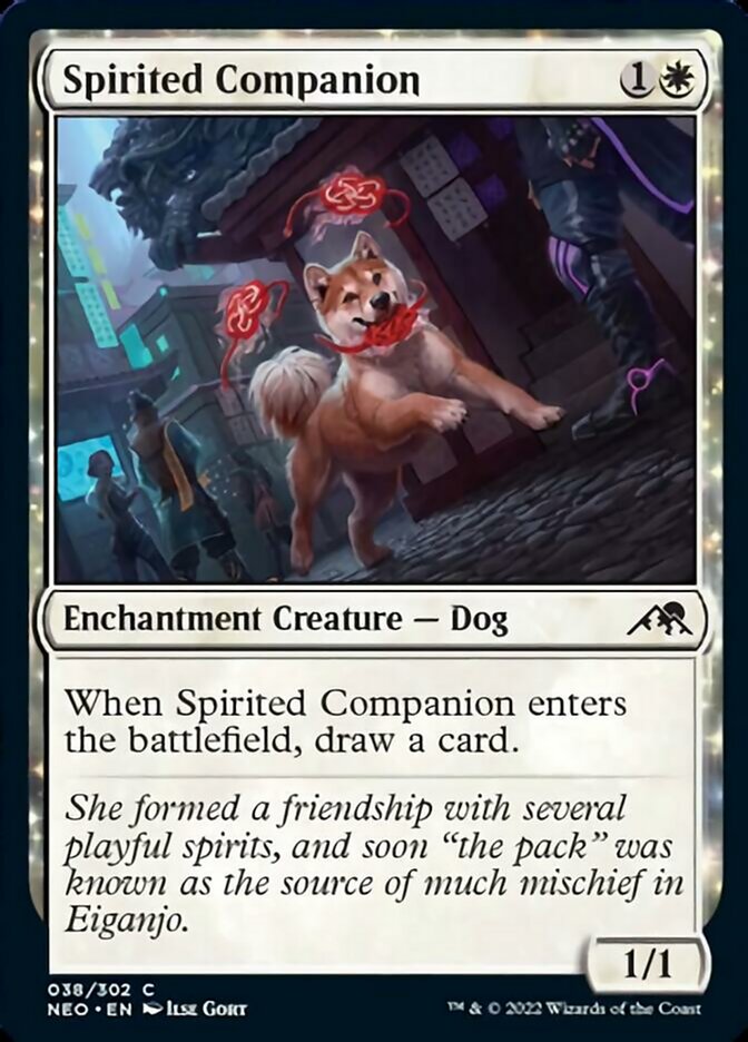 Spirited Companion - Kamigawa: Neon Dynasty (NEO)