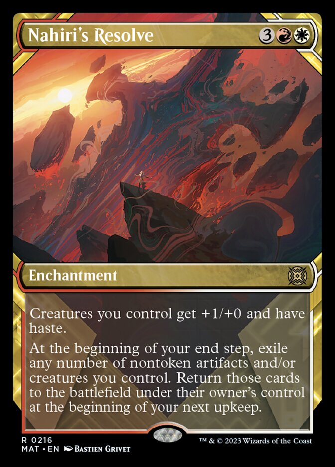 Nahiri's Resolve (216) - March of the Machine: The Aftermath (MAT)