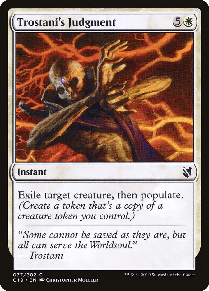 Trostani's Judgment - Commander 2019 (C19)