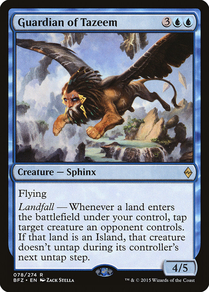 Guardian of Tazeem - Battle for Zendikar (BFZ)