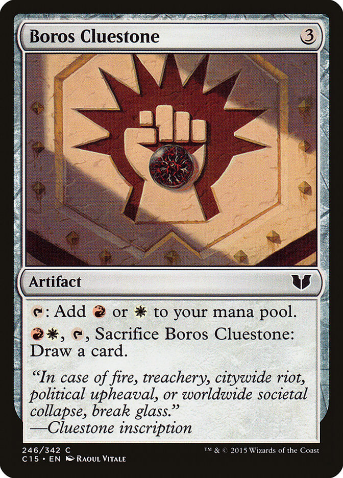 Boros Cluestone - Commander 2015 (C15)