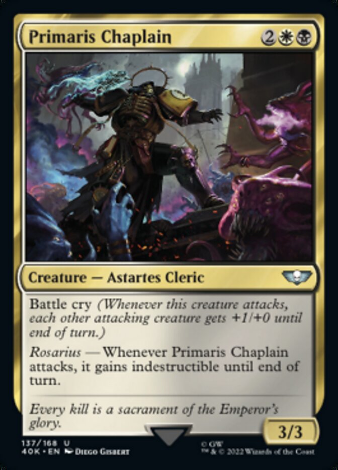 Primaris Chaplain - Warhammer 40,000 Commander (40K)