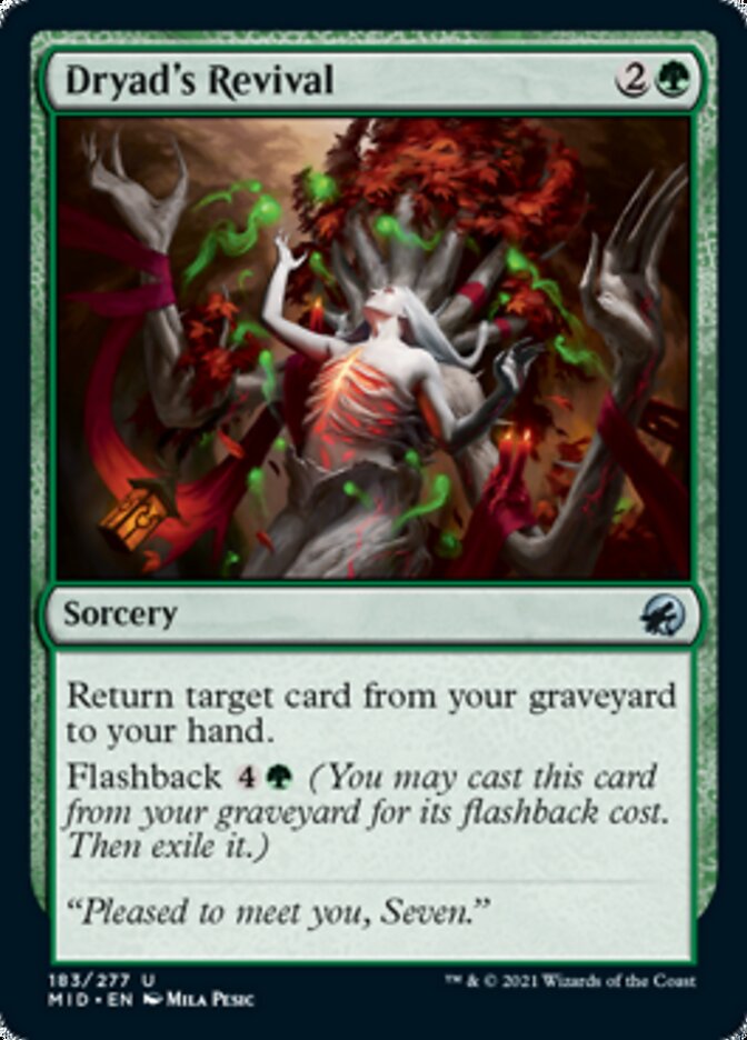 Dryad's Revival - Innistrad: Midnight Hunt (MID)