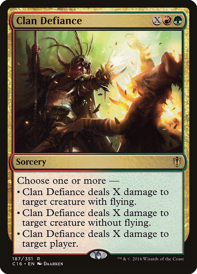 Clan Defiance - Commander 2016 (C16)